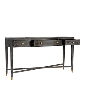 Console Ines Oak Black