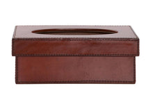 Load image into Gallery viewer, Manhattan Leather Tissue Box