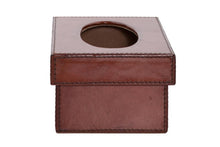 Load image into Gallery viewer, Manhattan Leather Tissue Box