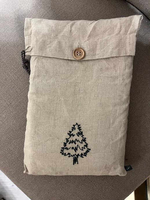 Elden Embroidered Christmas Tree Napkins - Set of 6