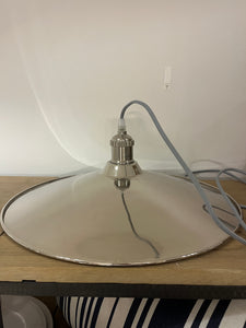 Keats Pendant - Nickel Large