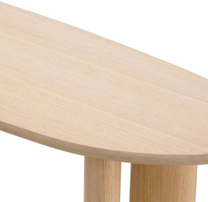 Oak Console Table Linder
