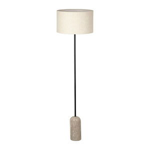 Beige Marble Base Floor Lamp