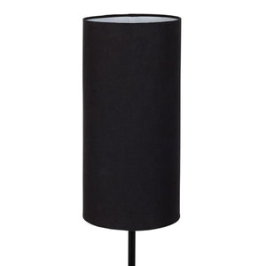 Black Mango Wood Floor Lamp