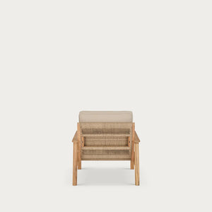 Kew Teak Armchair with Natural Cushions
