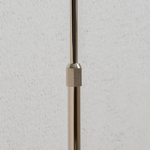 Brompton Reading Floor Lamp, Nickel