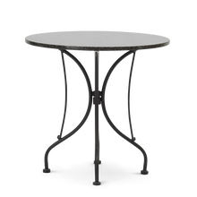 Load image into Gallery viewer, Boscombe Round Bistro Table with Granite Top, Black
