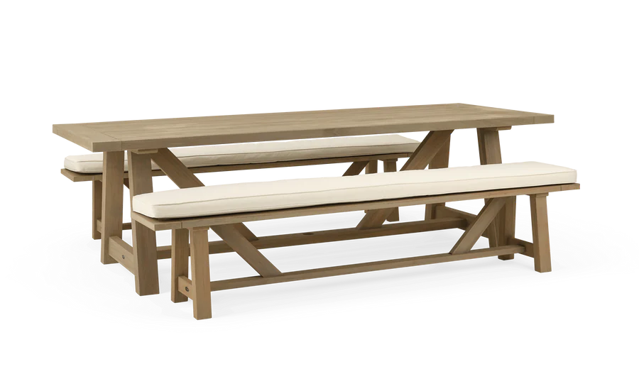 Stanway Table & Bench Set
