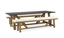 Load image into Gallery viewer, Stanway Table &amp; Bench Set