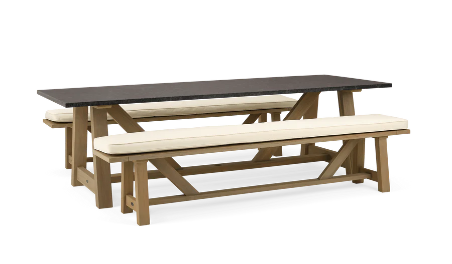 Stanway Table & Bench Set