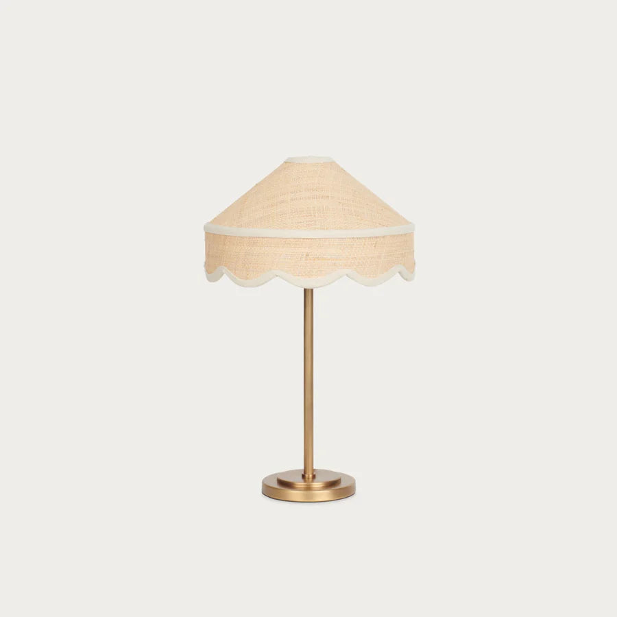 Marina Table Lamp, Antique Brass