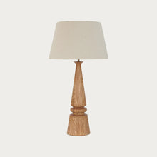 Load image into Gallery viewer, Mason Large Wooden Lamp &amp; Shade, Honey