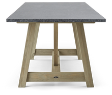 Load image into Gallery viewer, Stanway Teak Rectangular Table with Granite Top, 8 Seater