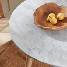 Load image into Gallery viewer, Wycombe Round Dining Table / Marble Top