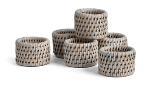 Ashcroft Napkin Rings, Set of 6