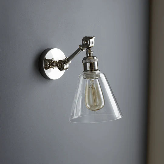 Keats Wall Light Nickel