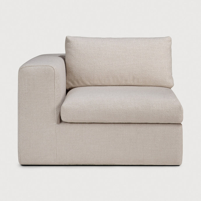 Mellow Sofa End Seater - Ivory