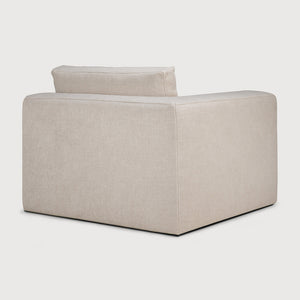 Mellow Sofa End Seater - Ivory