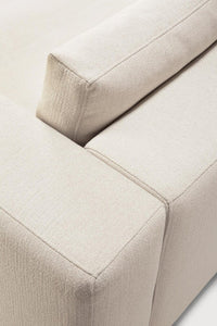 Mellow Sofa 3 Seater - Off White Eco