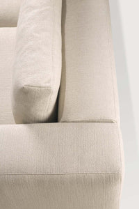 Mellow Sofa 3 Seater - Off White Eco