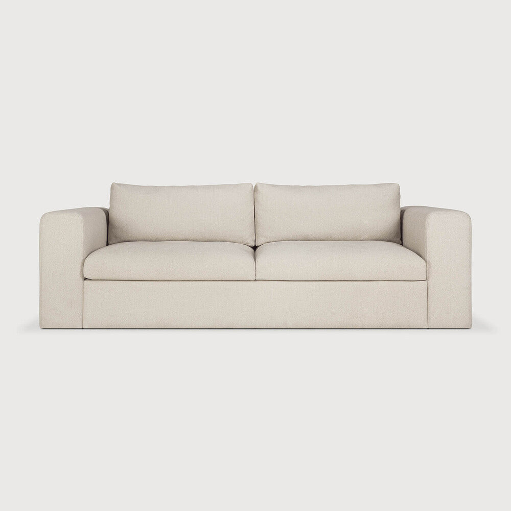 Mellow Sofa 3 Seater - Off White Eco