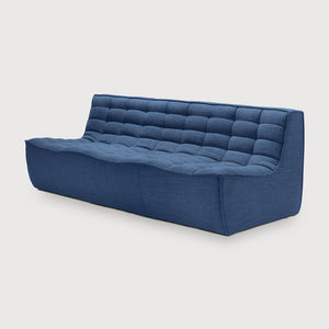 N701 Sofa 3 Seater - Blue