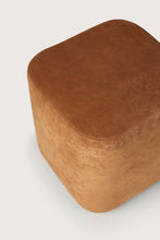 Load image into Gallery viewer, Cube Pouf Cinnamon