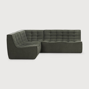 N701 Sofa 1 Seater - Moss