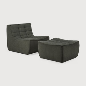 N701 Sofa 1 Seater - Moss