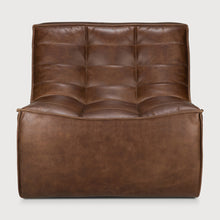 Load image into Gallery viewer, N701 1 Seater - Chestnut Leather