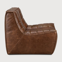Load image into Gallery viewer, N701 1 Seater - Chestnut Leather