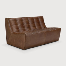 Load image into Gallery viewer, N701 2 Seater - Chestnut Leather