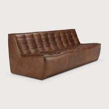 Load image into Gallery viewer, N701 3 Seater - Chestnut Leather