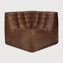 Load image into Gallery viewer, N701 Square Corner - Chestnut Leather