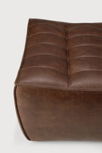 Load image into Gallery viewer, N701 Footstool - Chestnut Leather