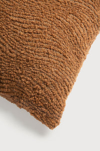 Wave Cushion Cinnamon