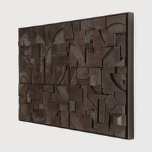 Load image into Gallery viewer, Bricks Wall Art / Brown