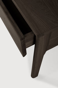 Air Bedside Table Oak Brown