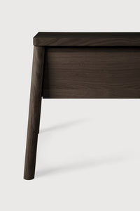 Air Bedside Table Oak Brown