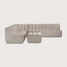 Load image into Gallery viewer, N701 Footstool - Ecru