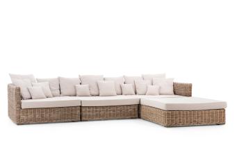 Dunes Sofa With Footstool