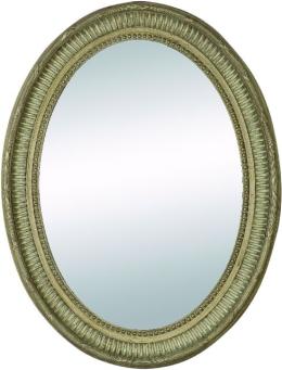 Mirror Chanty Oval Oak