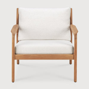 Jack Outdoor Lounge Chair - Teak Off White
