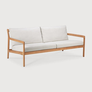 Jack Outdoor Sofa - Teak Off White 180cm