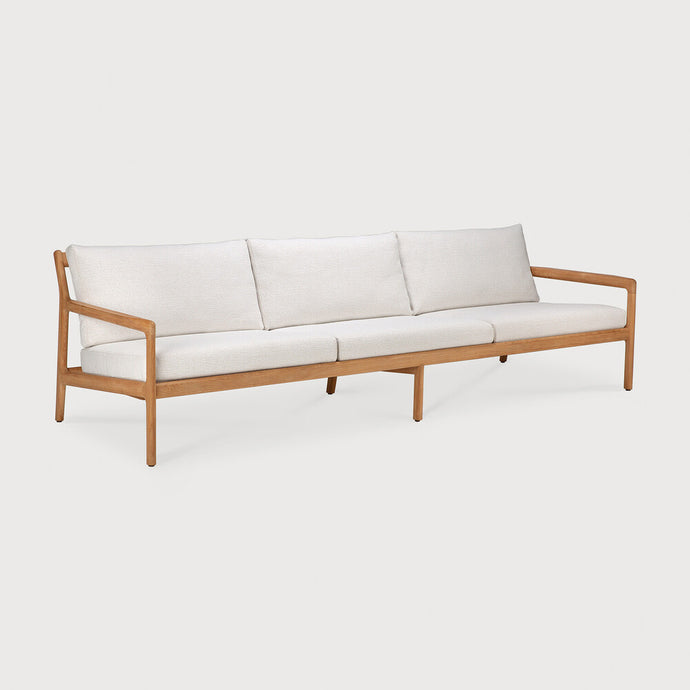 Jack Outdoor Sofa - Teak Off White 265 cm