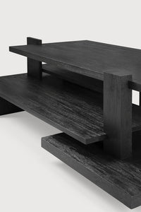Teak Abstract Coffee Table
