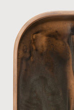 Load image into Gallery viewer, Bronze Organic Glass Valet Tray