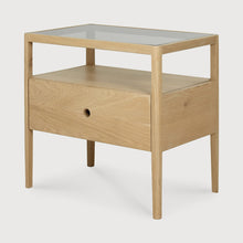 Load image into Gallery viewer, Oak Spindle Bedside Table