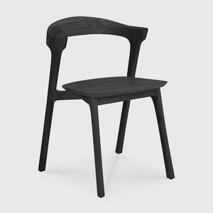 Bok Outdoor Dining Chair - Teak Black