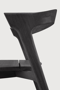 Bok Outdoor Dining Chair - Teak Black